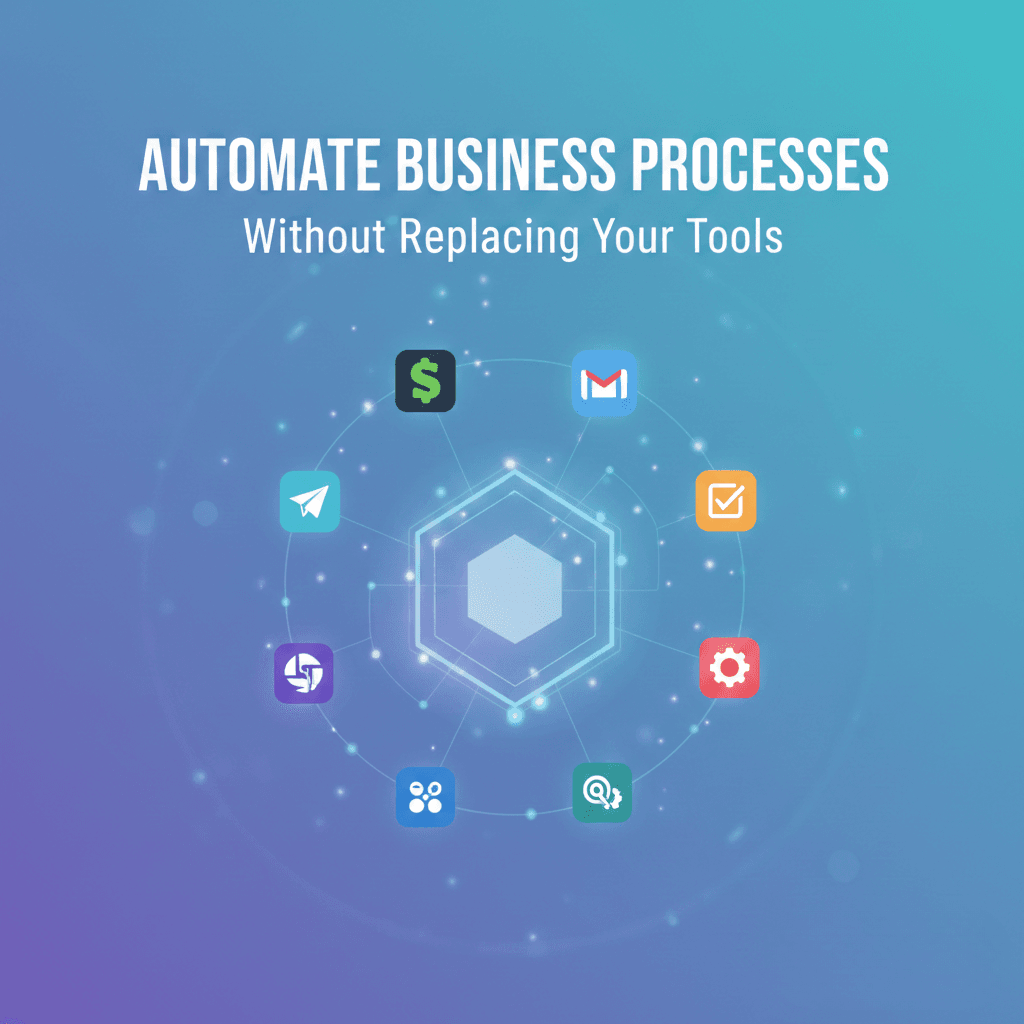 How to Automate Business Processes Without Replacing Your Tools