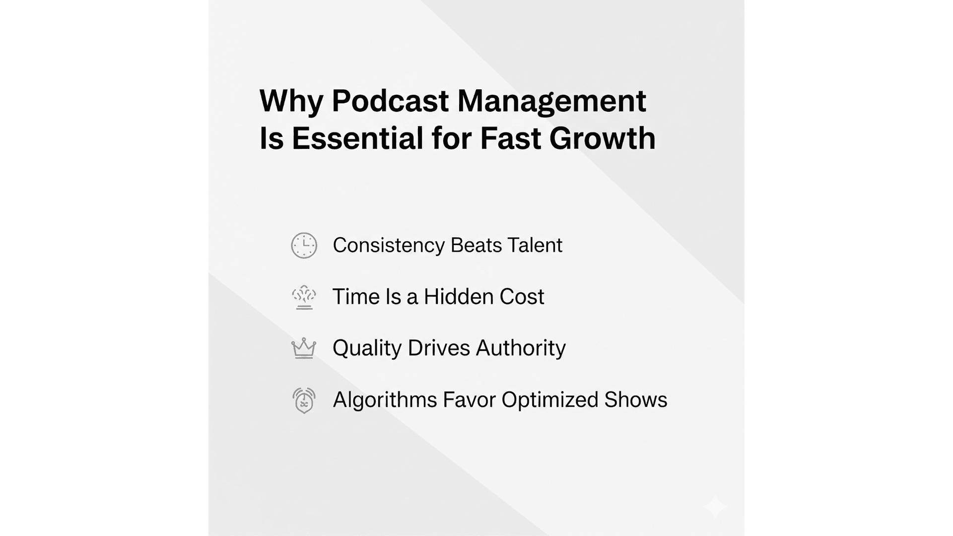 Why Podcast Management Is Essential for Fast Growth