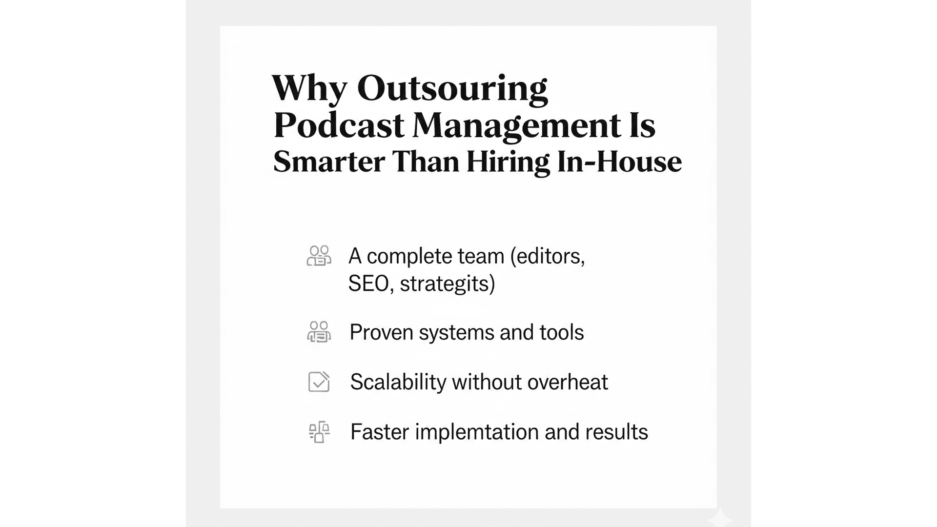 Why Outsourcing Podcast Management Is Smarter Than Hiring In-House